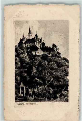 Wernigerode Schloss Radierung