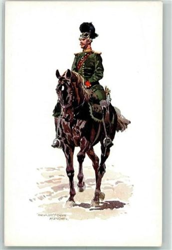 K.B. Gendamerie 1870 Offizier AK Hoffmann, A.