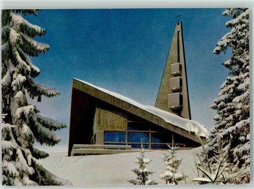 Bärental Kirche der Verklärung Christi Winter
