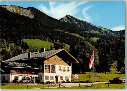 Unken Alpengasthof Heutal mit Sonntagshorn