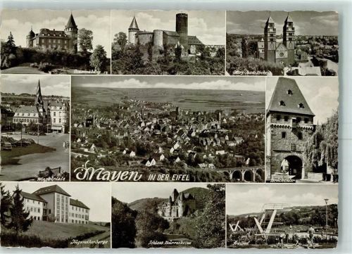Mayen Brückentor Jugendherberge Schwimmbad Schloß Burresheim