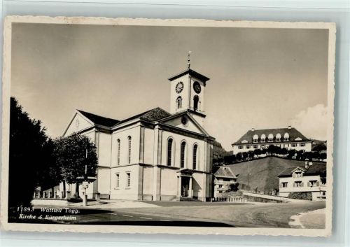 Wattwil Kirche und Bürgerheim