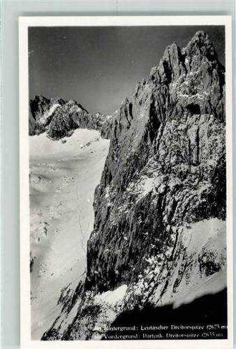 Partenkirchen Leutascher Dreitorspitze Partenkirchner Dreitorspitze