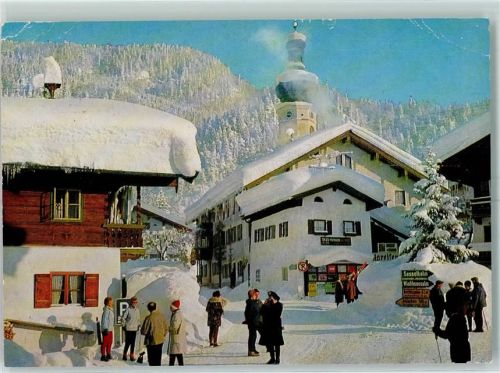 Reit im Winkl Am Dorfplatz Winter