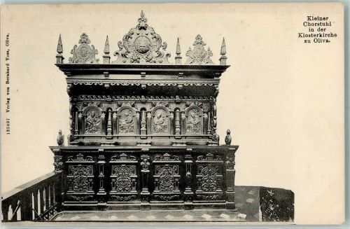 Oliva Kleiner Chorstuhl in der Klosterkirche