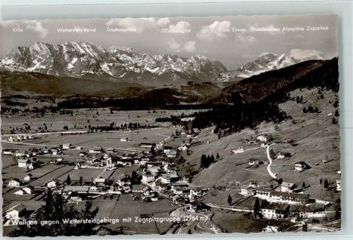 Wallgau Wettersteingebirge Zugspitzgruppe
