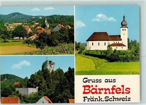 Bärnfels Burgruine Kirche