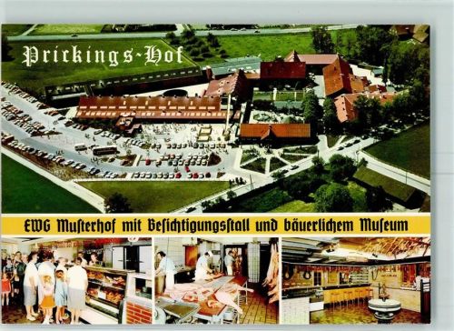 Sythen Prirkings Hof EWG Musterhof Fliegeraufnahme Innenansicht
