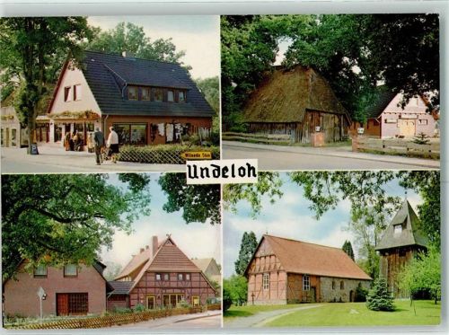 Undeloh Fachwerkhaus Bauernhaus Straßenschild Wilsede