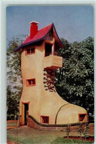 Bombay 1964 Haus als Schuh - Kamala Nehru Park