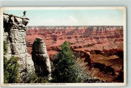 1916 Grand Canyon from Grand View Point AK