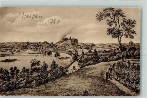 Meißen Ratsweinberge 1780