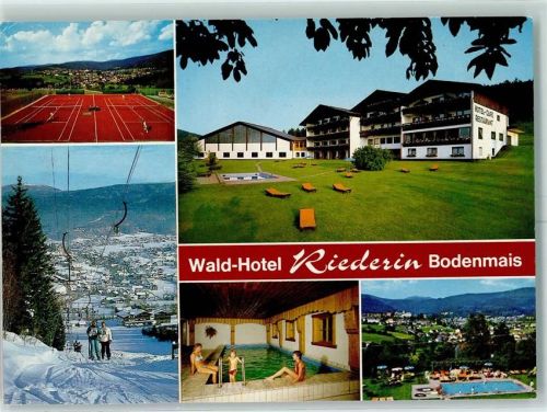 Bodenmais Hotel Riederin Schwimmbad Tennisplatz Skilift