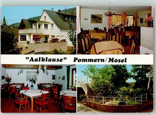 Pommern Gasthaus Aalklause Innenansicht