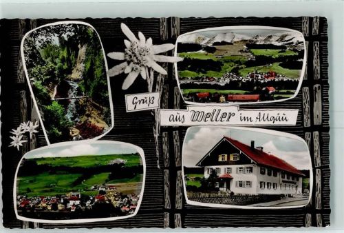 Weiler-Simmerberg Edelweiß Bergschlucht Gasthaus