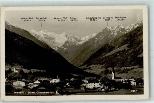 Mieders Gletscherblick