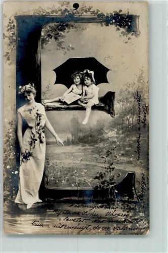 1904 Verlag NPG Serie 195 Jugendstil AK