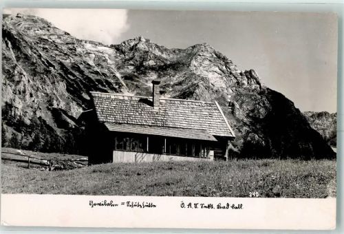 Gowilalmhütte Schutzhütte