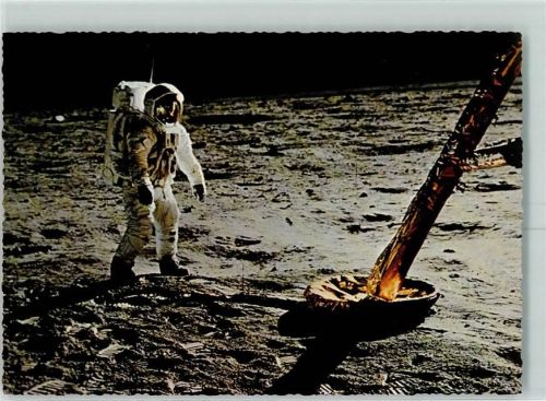 1969 Erste Menschen auf dem Mond 1969 Astronaut Edwin Aldrin AK