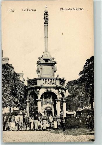 Liege Denkmal Le Perron
