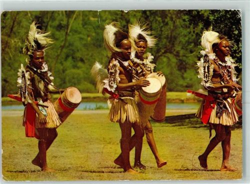 Mombasa 1983 Tracht Tanz