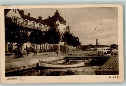 Stockholm 1925 Hotel Waxholm