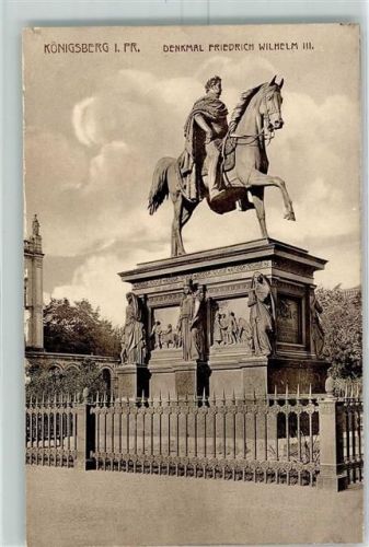 Königsberg Denkmal Friedrich Wilhelm II.