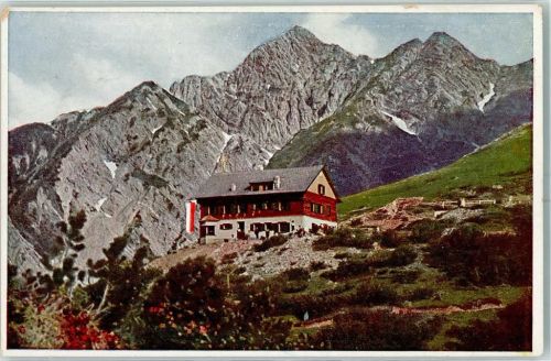 Solsteinhaus Beschreibung aufgeklebt Hüttenstempel