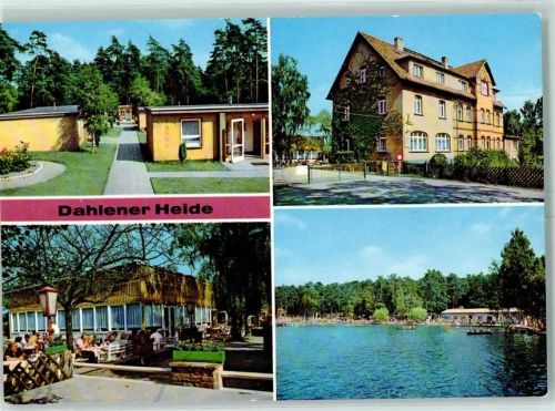 Schmannewitz Dahlener Heide FDGB Heim Käthe Kollwitz Hütte FDGB Erholungsheim Schmannewitz Schwimmbad
