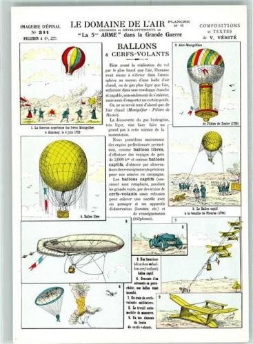 Ballon & Cerfs-Volants Imagerie Epinal Nr. 211 Pellerin & Co