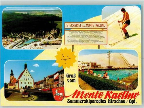 Hirschau Schwimmbad Sommerskiläufer