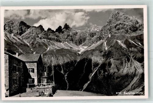 Kemptner Hütte - Hüttenstempel