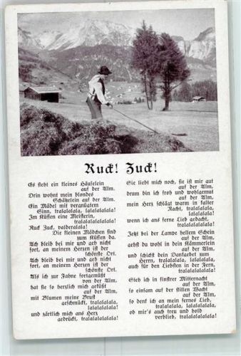 Verlag Robert Franke Nr. 15 Landwirtschaft auf der Alm AK