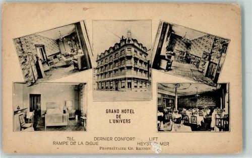 Heyst-sur-mer Grand Hotel de Univers , Interieur AK