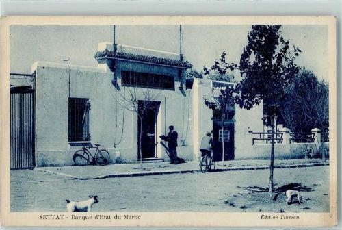 Settat 1930 Banque Etat du Maroc , Fahrrad AK