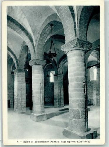 Romainmôtier-Envy Eglise de Romainmotier Narthez Etage superieur