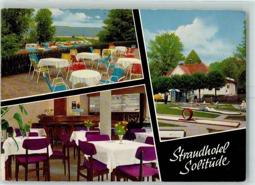 Flensburg Hotel Solitüde Innenansicht Minigolfanlage