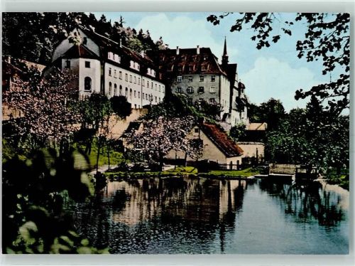 Sigmaringen Franziskanerkloster Gorheim Teich