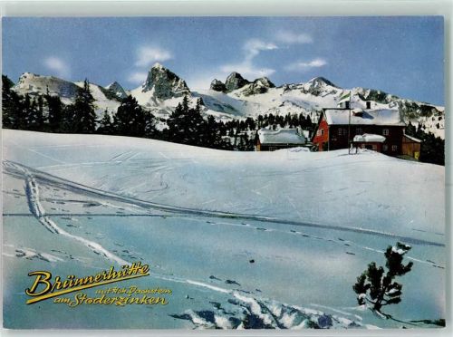 Brünner Hütte Beschreibung aufgeklebt Hüttenstempel