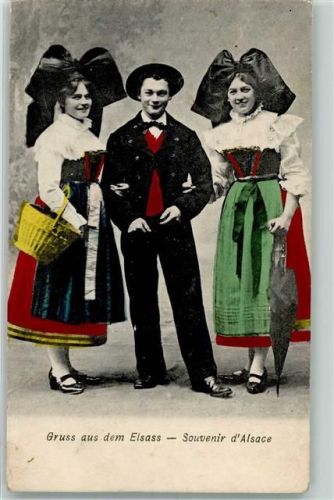 1906 Handcoloriert AK