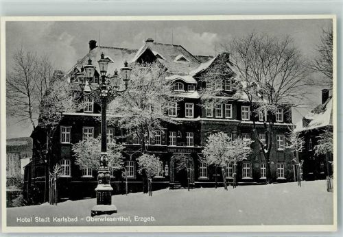 Oberwiesenthal Hotel Stadt Karlsbad Winter