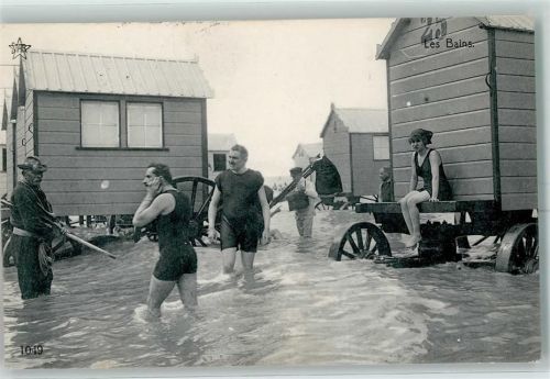 1915 Badehäuser AK