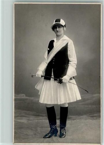 Mode AK Reiten Privatfoto AK
