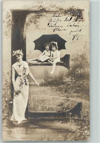 1904 Verlag NPG Serie 195 Jugendstil AK