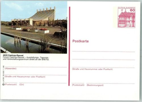 Castrop-Rauxel Veranstaltungszentrum Postkarte