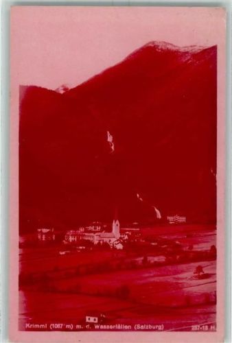 Oberkrimml Wasserfall Salzburg