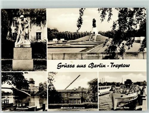 Treptow Sowjetisches Ehrenmal Sternwarte Abteibrücke