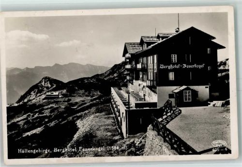 Ebensee Höllengebirge Berghotel Feuerkogel