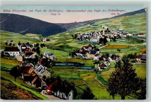 Oberwiesenthal Böhm. Wiesenthal am Fuße des Keilberges