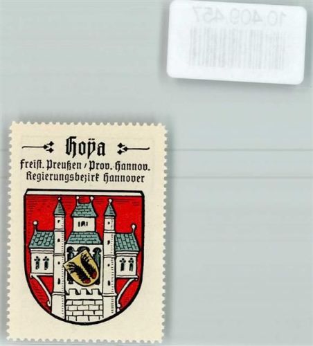 Hoya Vignette Wappen Kaffee Hag ca 1920-1940